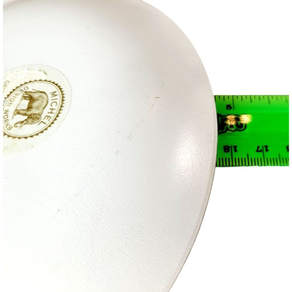 Michel Design Works Oval Glass Trinket / Soap Dish Set of Two Pumpkin Prize - Picture 7 of 7